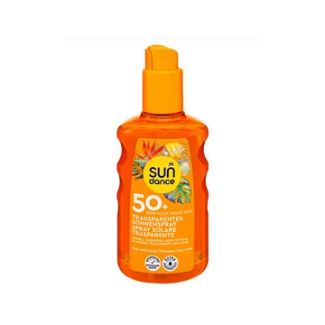 Naptej Napozó spray nagyon magas fényvédelemmel szórófejes 200 ml FF50+ Átlátszó Sundance