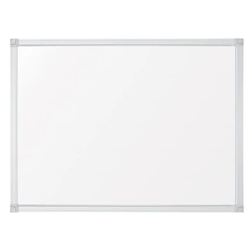 Fehértábla mágneses alukeretes,zománcozott,antimikrobiális 90x120cm,ValueLine SC3803 Franken