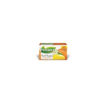Gyümölcs tea 20x2 g Pickwick Fruit fusion SÁRGA citrom, narancs, mangó, gyömbér-citrom és bodzavirággal
