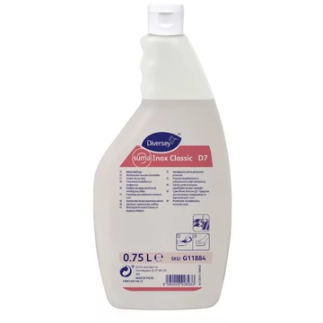 Rozsdamentes acélápolószer 750 ml Suma Inox Classic D7