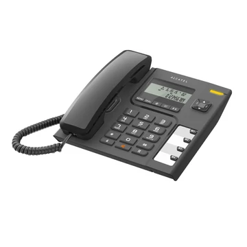Telefonkészülék ALCATEL T56 (vezetékes, kijelző) fekete