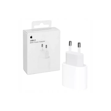 Töltő hálózati APPLE Type-C aljzat (20W, PD gyorstöltő, MUVV3ZM/A és MHJE3ZM/A utód) fehér