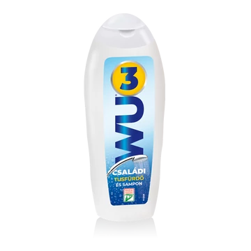 Tusfürdő és sampon 280 ml családi púder illat WU3