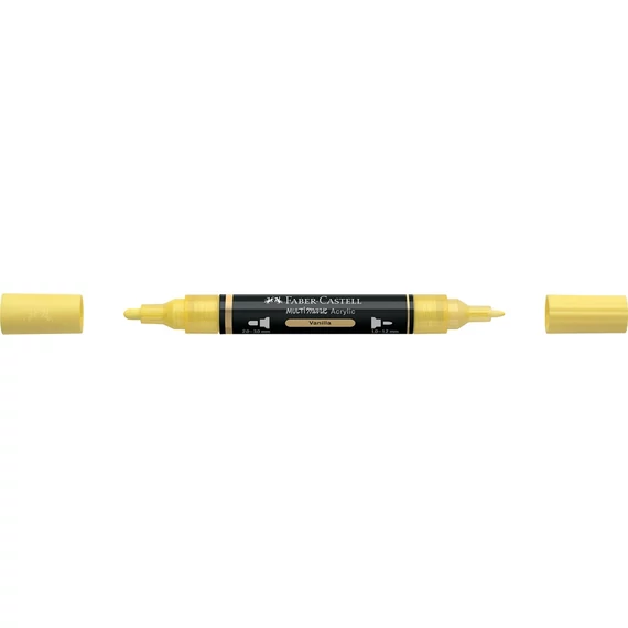 Akril marker kétvégű MULTIMARK 102 Faber-Castell vanília