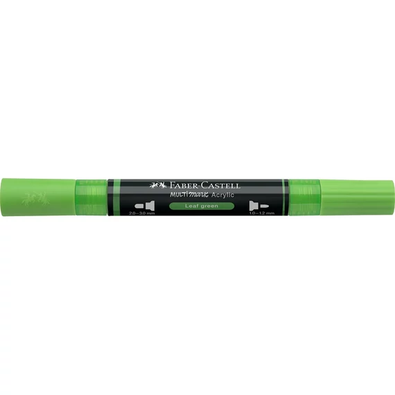 Akril marker kétvégű MULTIMARK 112 Faber-Castell levélzöld
