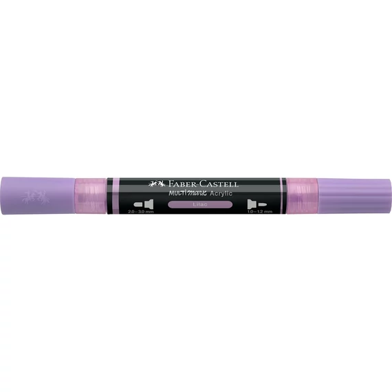 Akril marker kétvégű MULTIMARK 239 Faber-Castell lila