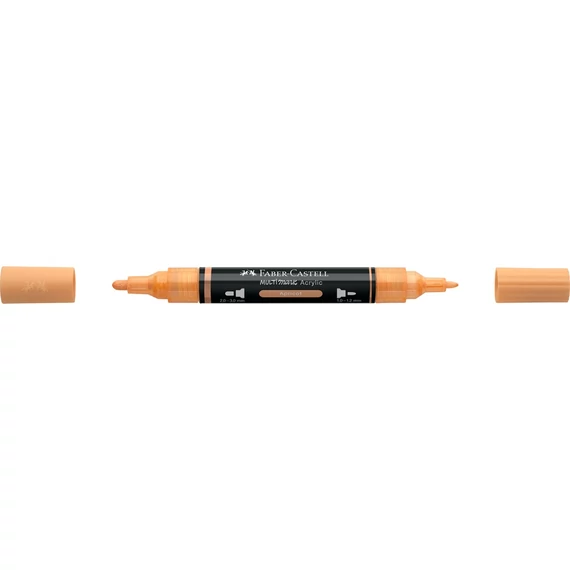 Akril marker kétvégű MULTIMARK 416 Faber-Castell barack