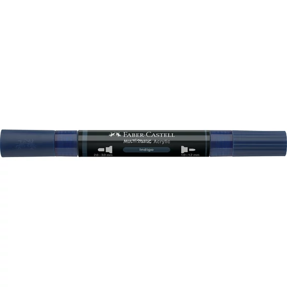 Akril marker kétvégű MULTIMARK 450 Faber-Castell indigókék