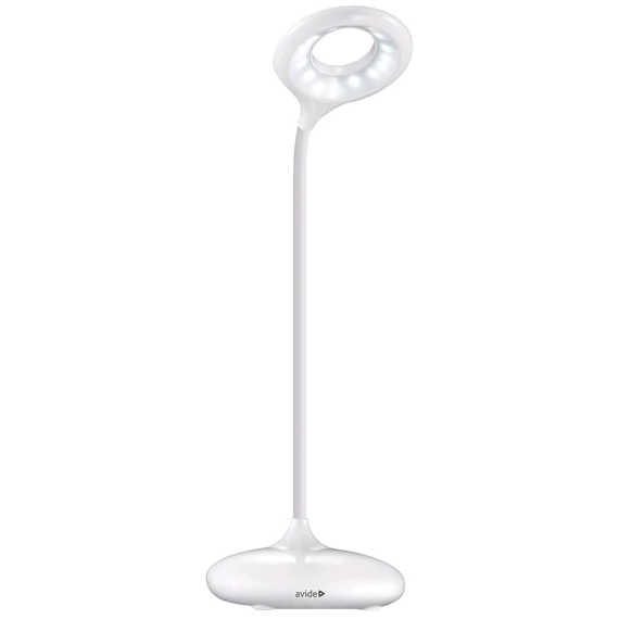 Asztali LED lámpa, Minimal, 4W, 4000K, AVIDE, fehér