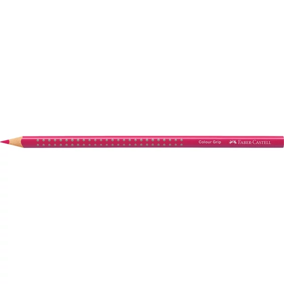 Színes ceruza háromszögletű GRIP Faber-Castell málnapiros