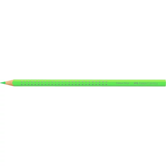 Színes ceruza háromszögletű GRIP Faber-Castell neonzöld