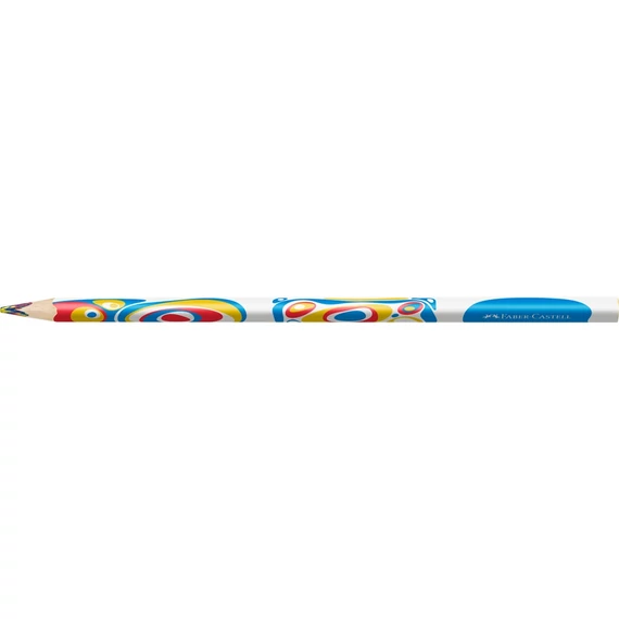 Varázsceruza háromszögletű Faber-Castell alap írásszínek piros, kék, sárga