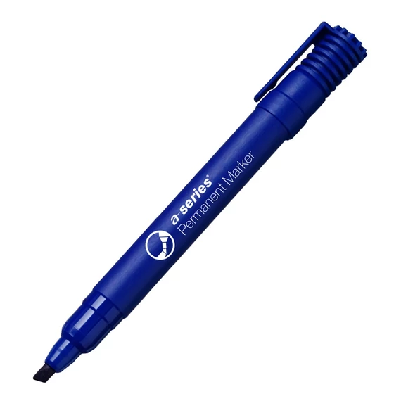 Alkoholos marker 2-5mm, vágott végű A-series kék