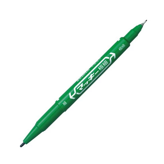 Alkoholos marker Extra fine Zebra MCKIE CARE zöld