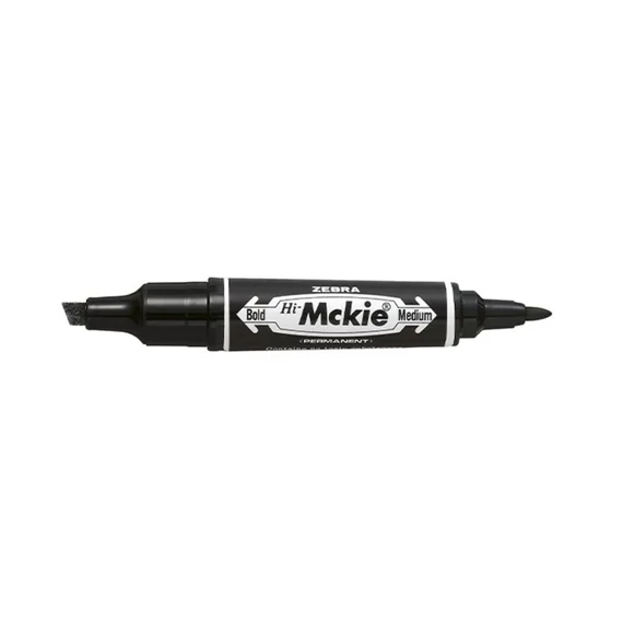 Alkoholos marker Zebra MCKIE EXTRA BOLD fekete