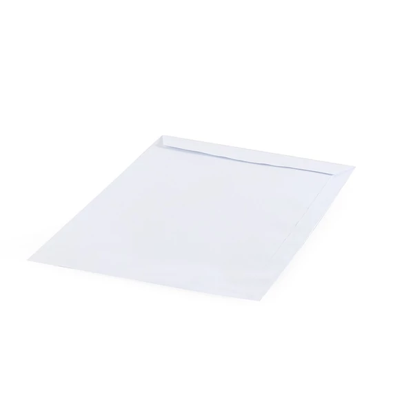 Boríték TC/4 szilikonos bélésnyomott 229x324mm Bluering® fehér