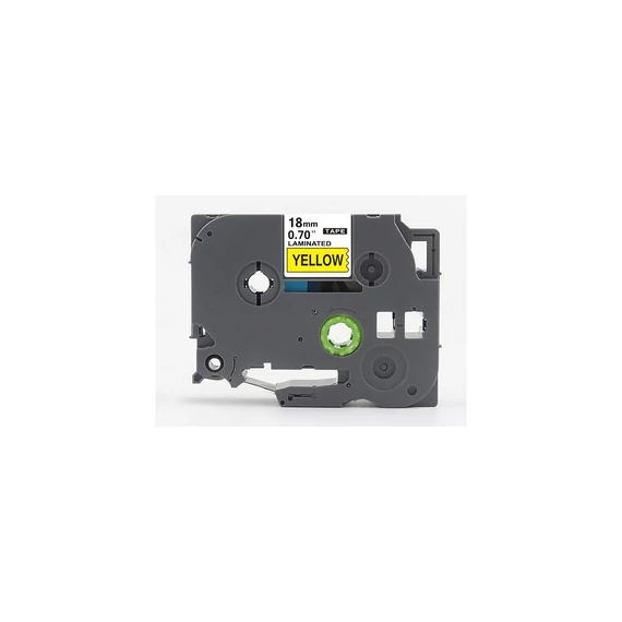 Feliratozógép szalag Brother TZE641 18mm ECO fekete/fehér
