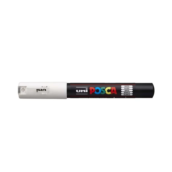 Dekormarker 0,7-1mm, Uni Posca PC-1M fehér