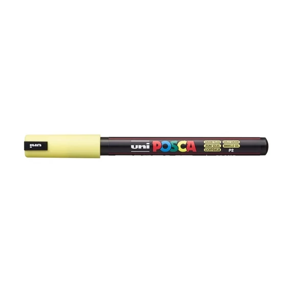 Dekormarker 0,7mm, Uni-Posca PC-1MR napsárga
