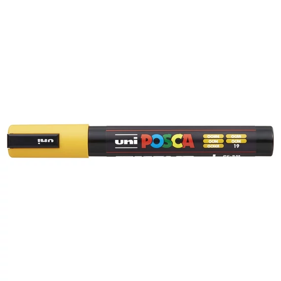 Dekormarker 1,8-2,5mm, Uni Posca PC-5M okker