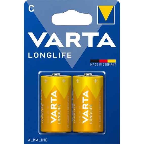 Elem C Baby LR14 Longlife 2 db/csomag, Varta