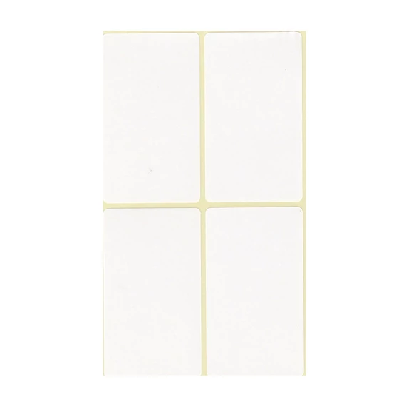 Etikett címke, 40x70mm, 15 lap, 4 címke/lap