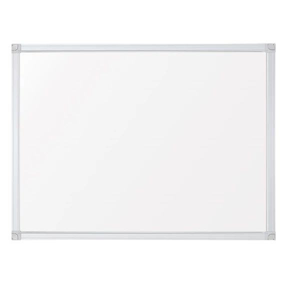Fehértábla mágneses alukeretes,zománcozott,antimikrobiális 90x120cm,ValueLine SC3803 Franken