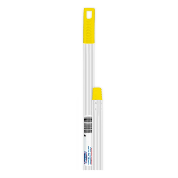 Felmosónyél / partvis nyél alumínium 120 cm menetes véggel Bonus_B207S sárga véggel