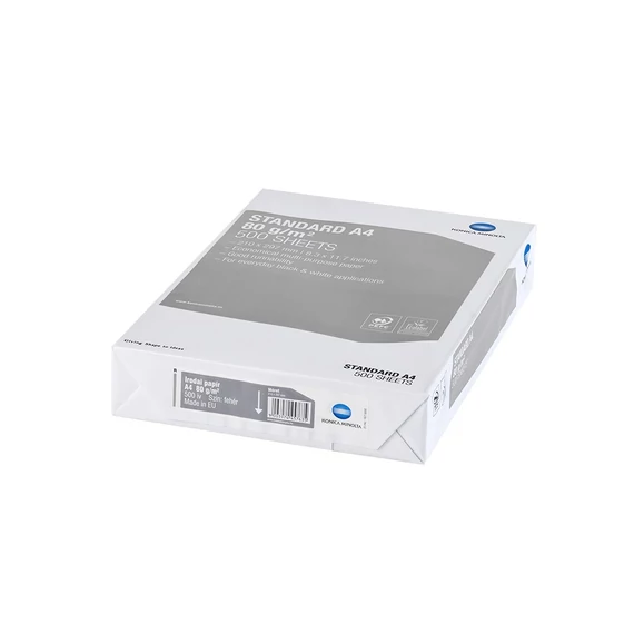 Másolópapír A4, 80g, Konica Minolta Standard 500ív/csomag