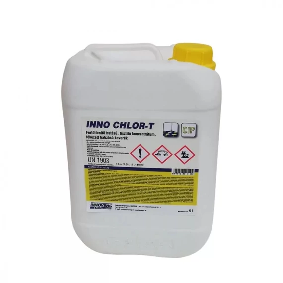 Fertőtlenítő hatású tisztítószer 5 liter klóros Inno Chlor T