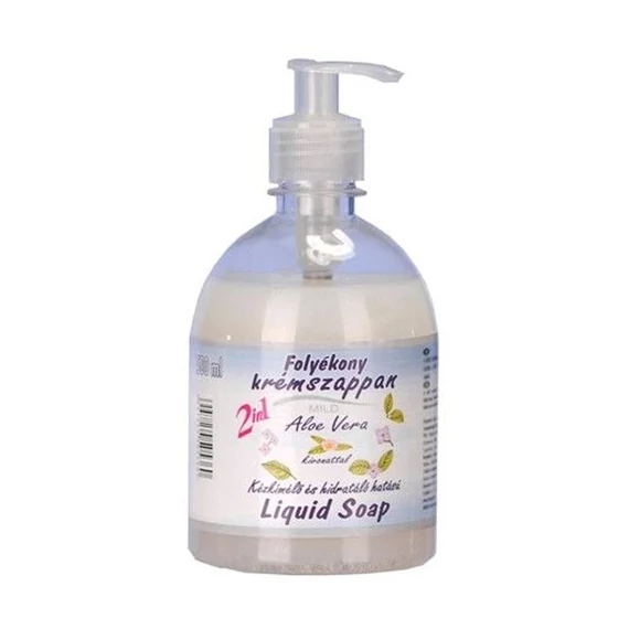 Folyékony szappan pumpás 500 ml balzsamos Mild Aloe Vera