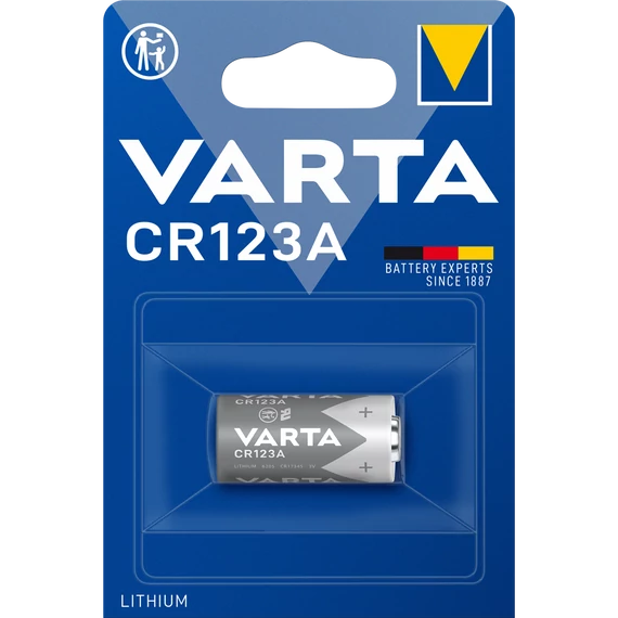Fotóelem CR 123A 1 db/csomag, Varta Ultra Lithium