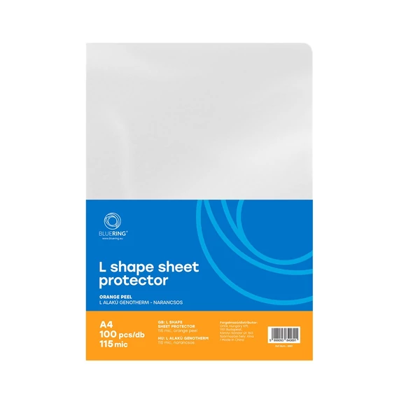 Genotherm `L` A4, 115 micron narancsos Bluering® 100 db/csomag,