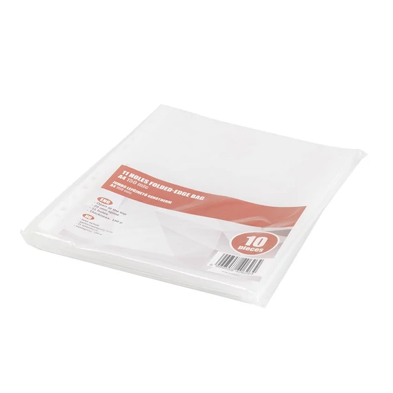 Genotherm lefűzhető, A4, 150 micron jumbo katalógustartó Redin 10 db/csomag,
