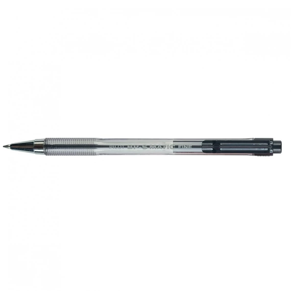 Golyóstoll 0,7mm, nyomógombos Pilot BPS Matic Fine, írásszín fekete