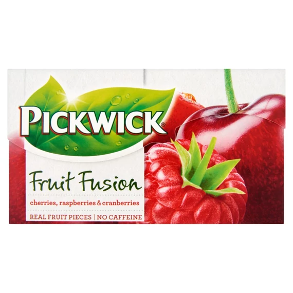 Gyümölcstea 20x2 g PickwickVariációk PIROS meggy, vörösáfonya, alma, eper és málna