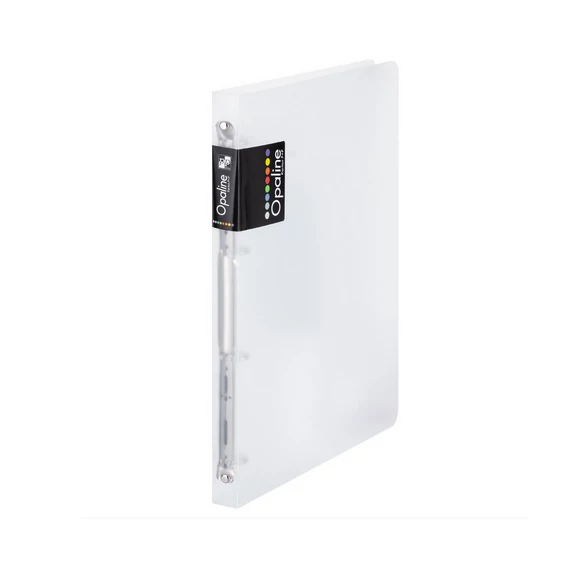 Gyűrűskönyv A4, 4 gyűrűs 2cm gerinc PP, Karton P+P Opaline fehér