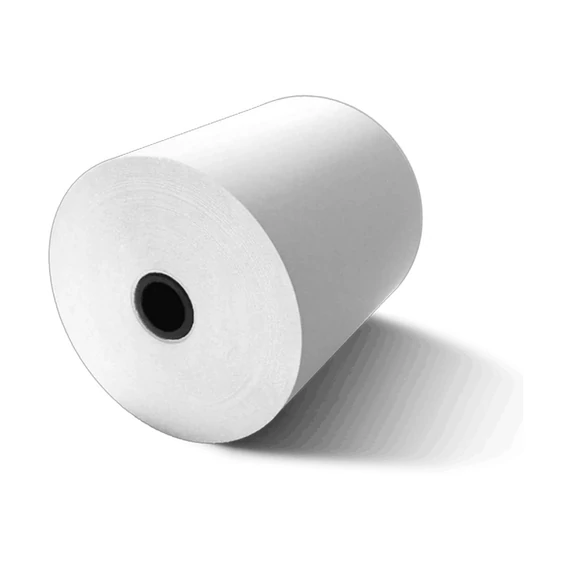 Hőpapír 80 mm széles, 75fm hosszú, cséve 12mm, 5 tekercs/csomag, ( 80/80 ) BPA mentes