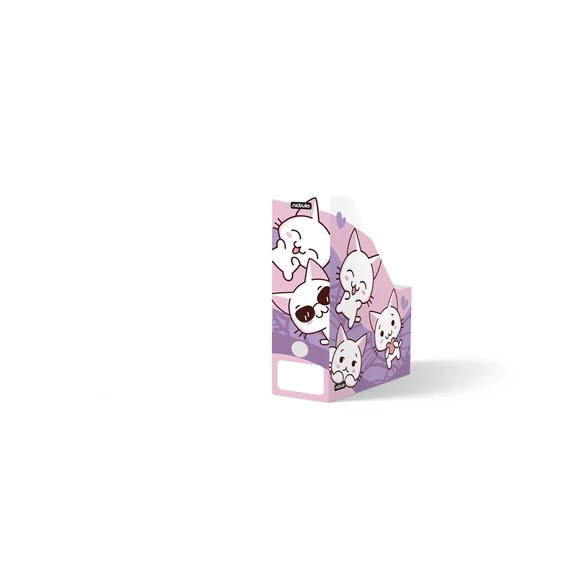 Irtattartó papucs 9 cm, karton, Cica, Nebulo