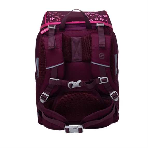 Iskolatáska ergonómiai, lányos 6 részes szett Floral Fantasy Schneiders