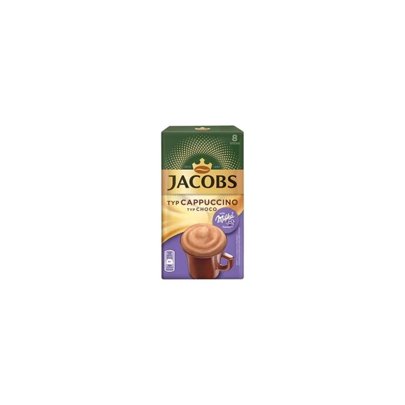Kávé instant Capuccino Milka 8x15,8g Jacobs