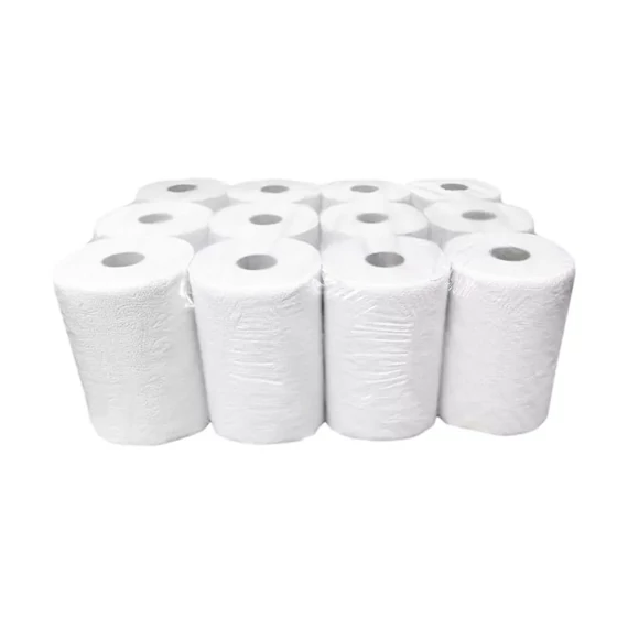 Kéztörlő 2 rétegű tekercses átmérő: 14 cm 55 m/tekercs 12 tekercs/karton Peppy_19061K