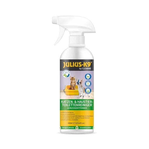 Kisállat alomtisztító szórófejes 500 ml Cleanne Julius-K9