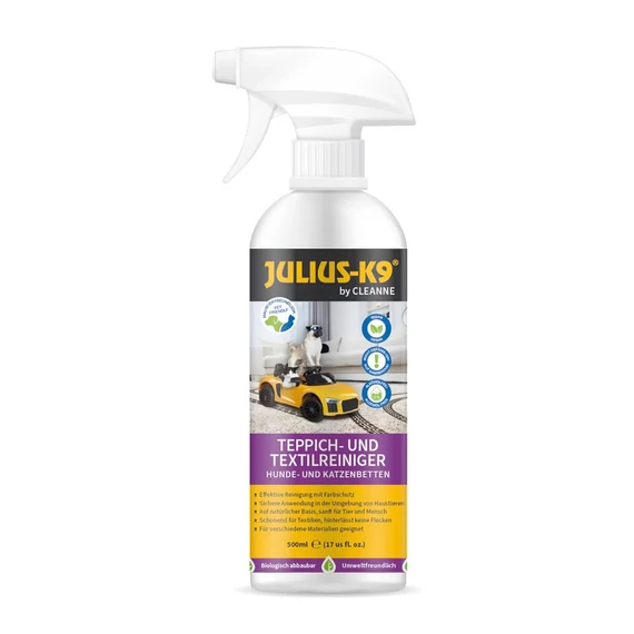 Kisállat fekhely- és kárpittisztító szórófejes 500 ml Cleanne Julius-K9