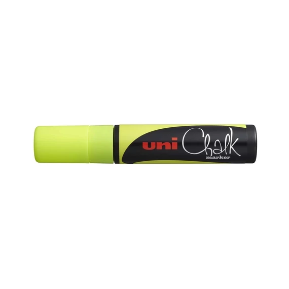 Krétamarker folyékony 15mm,Uni-Posca PWE-17K fluor sárga