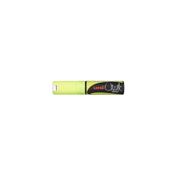 Krétamarker folyékony 8mm, Uni-Posca PWE-8K fluor sárga