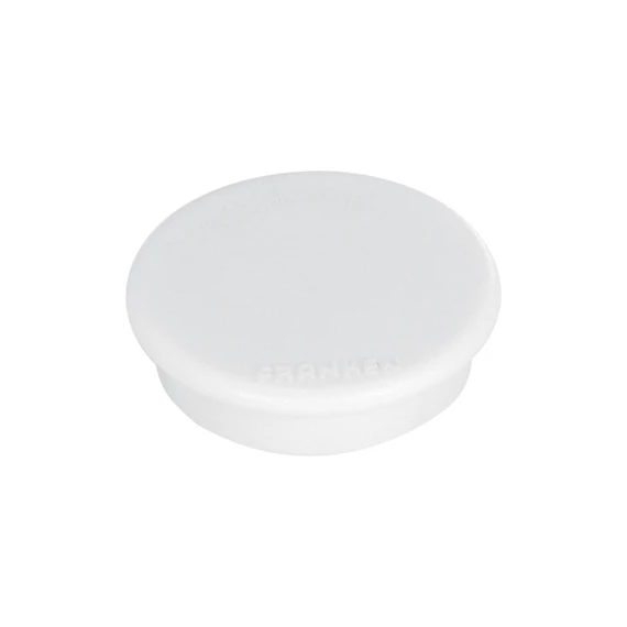 Mágnes 38mm, erősség: 2500 g. HMS36 09 Franken 10 db/csomag, fehér