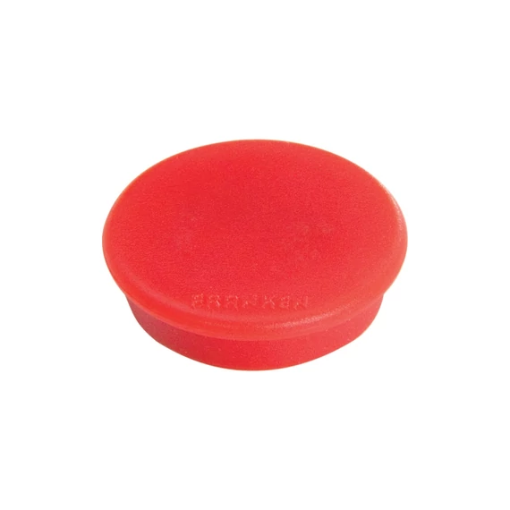 Mágnes 38mm, erősség: 2500 g. HMS36 01 Franken 10 db/csomag, piros