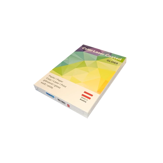 Másolópapír, digitális A3, 200g, mázolt, fényes Color Laser Coated glossy 250ív/csomag,