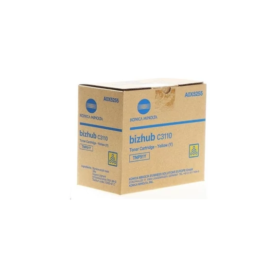 Minolta TNP51 toner yellow ORIGINAL 5K
